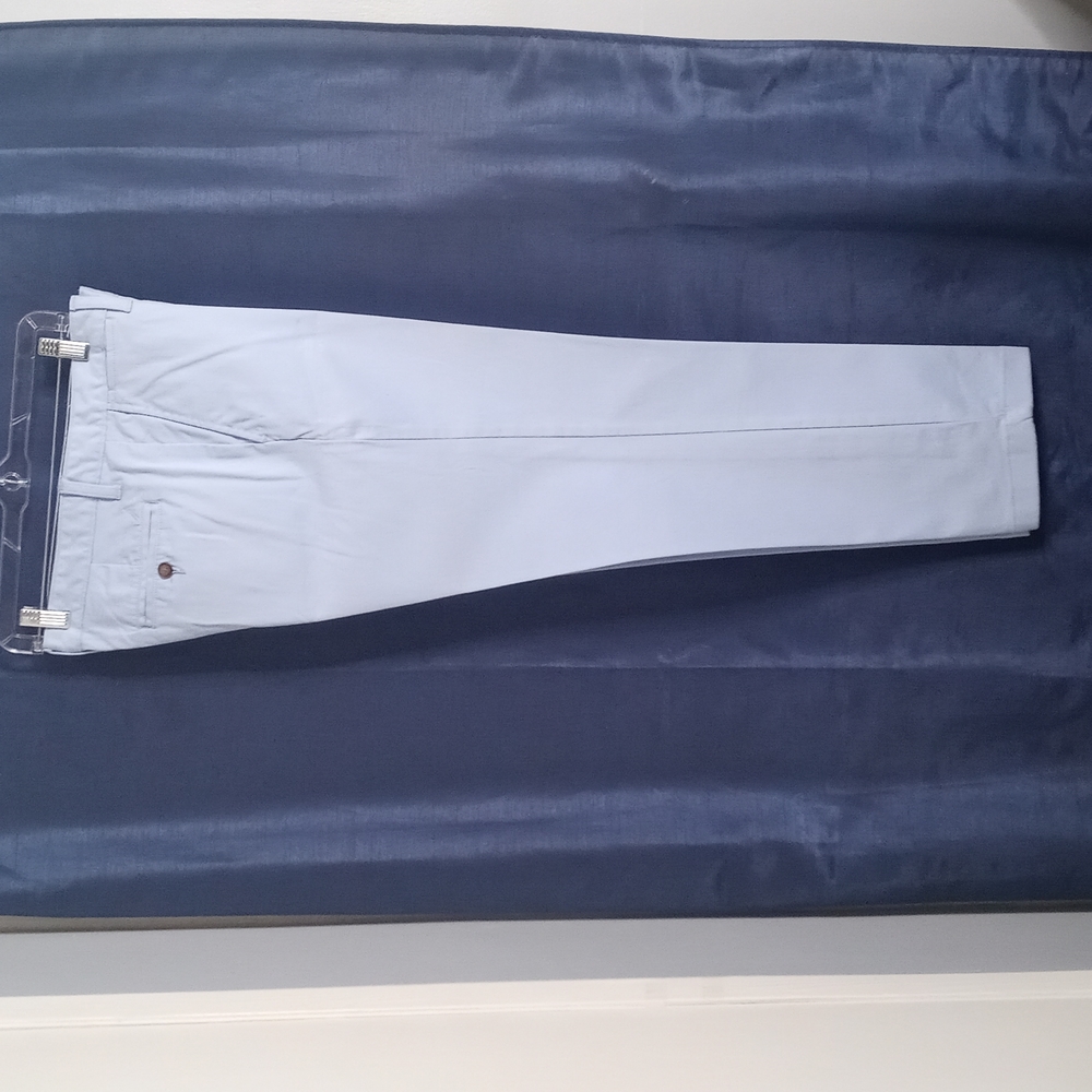 NAUTICA - 97% Cotton/3% Elastane Pants in Light Blue (32 Waist/30 Length)
